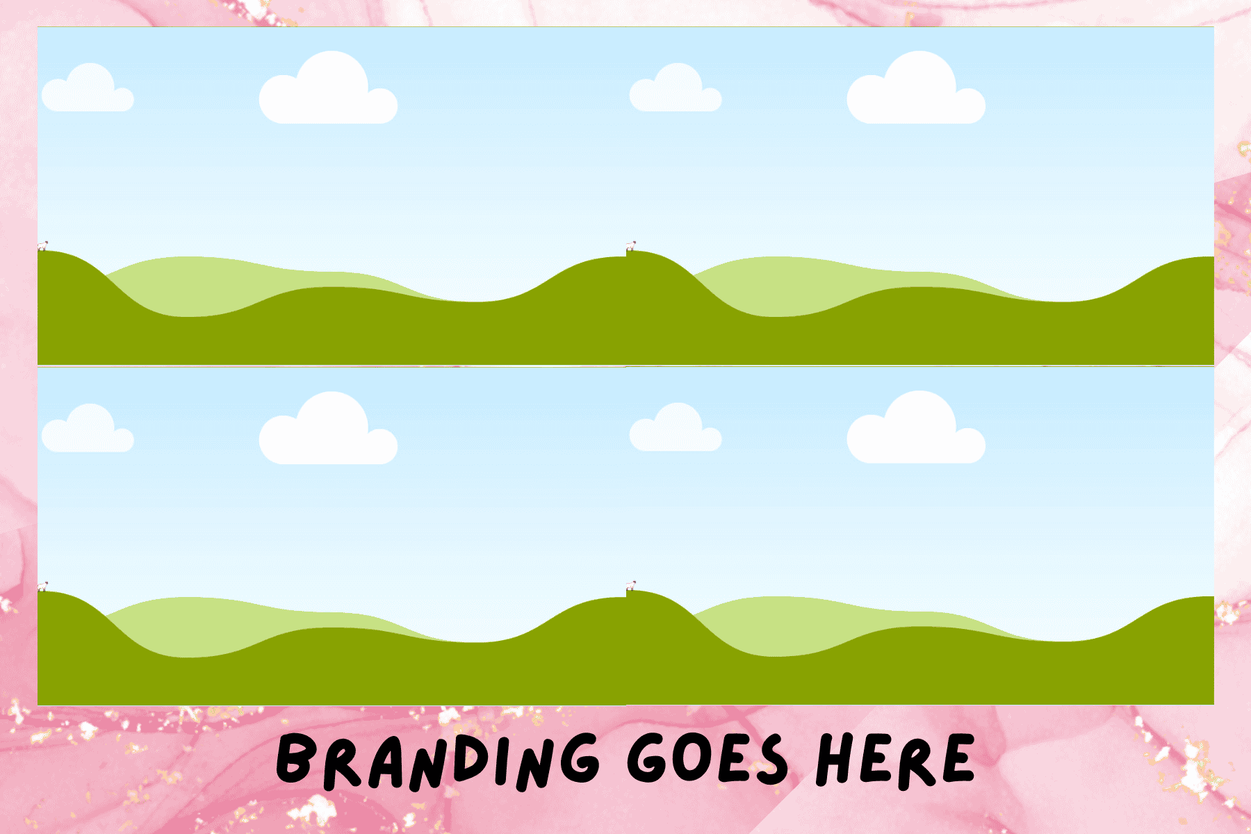 6x4 - 4 Photo Variant A template preview